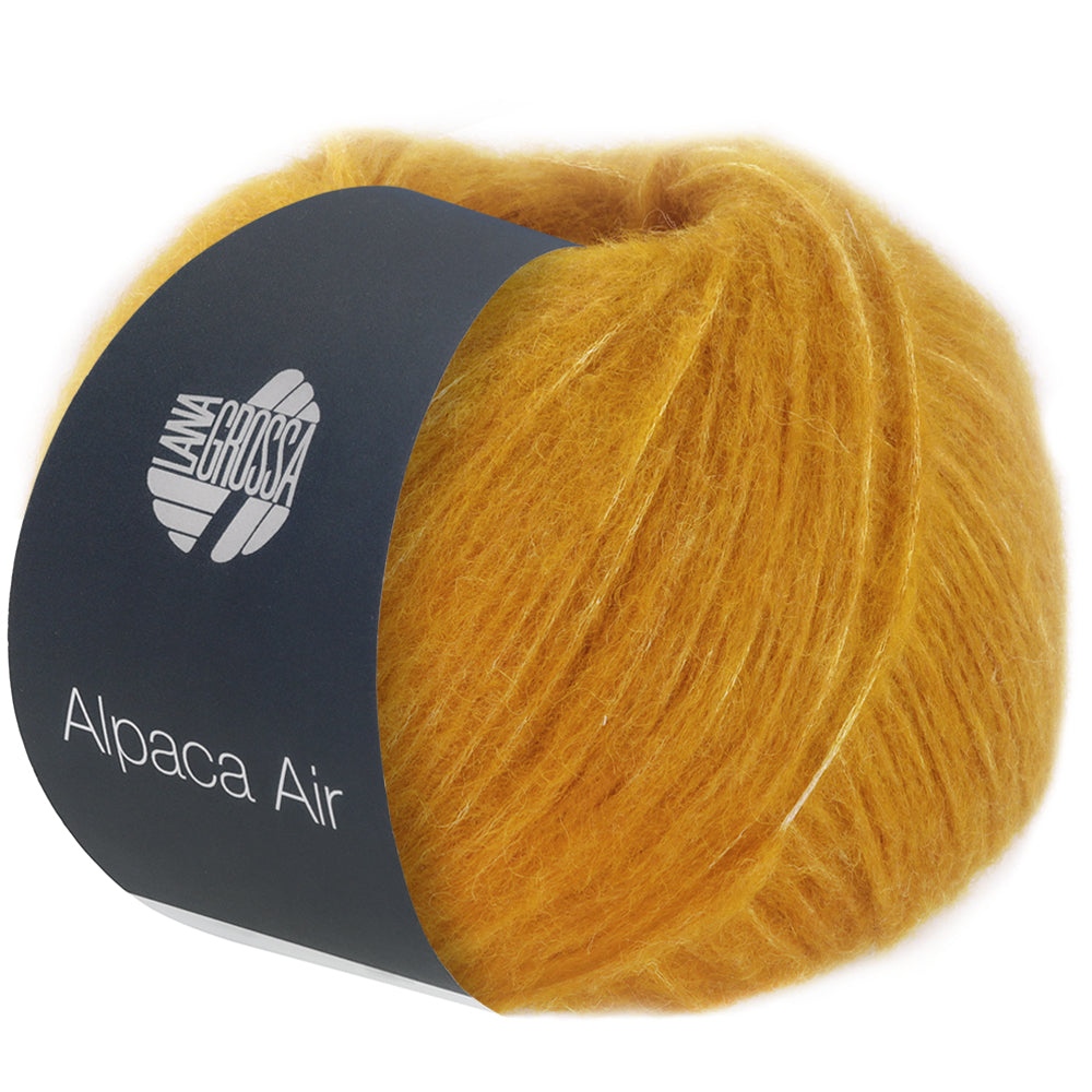 Lana Grossa Alpaca Air 022 Saffraangeel