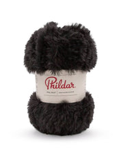 Phildar Phil Inuit 1200 Black - bol zacht faux fur garen
