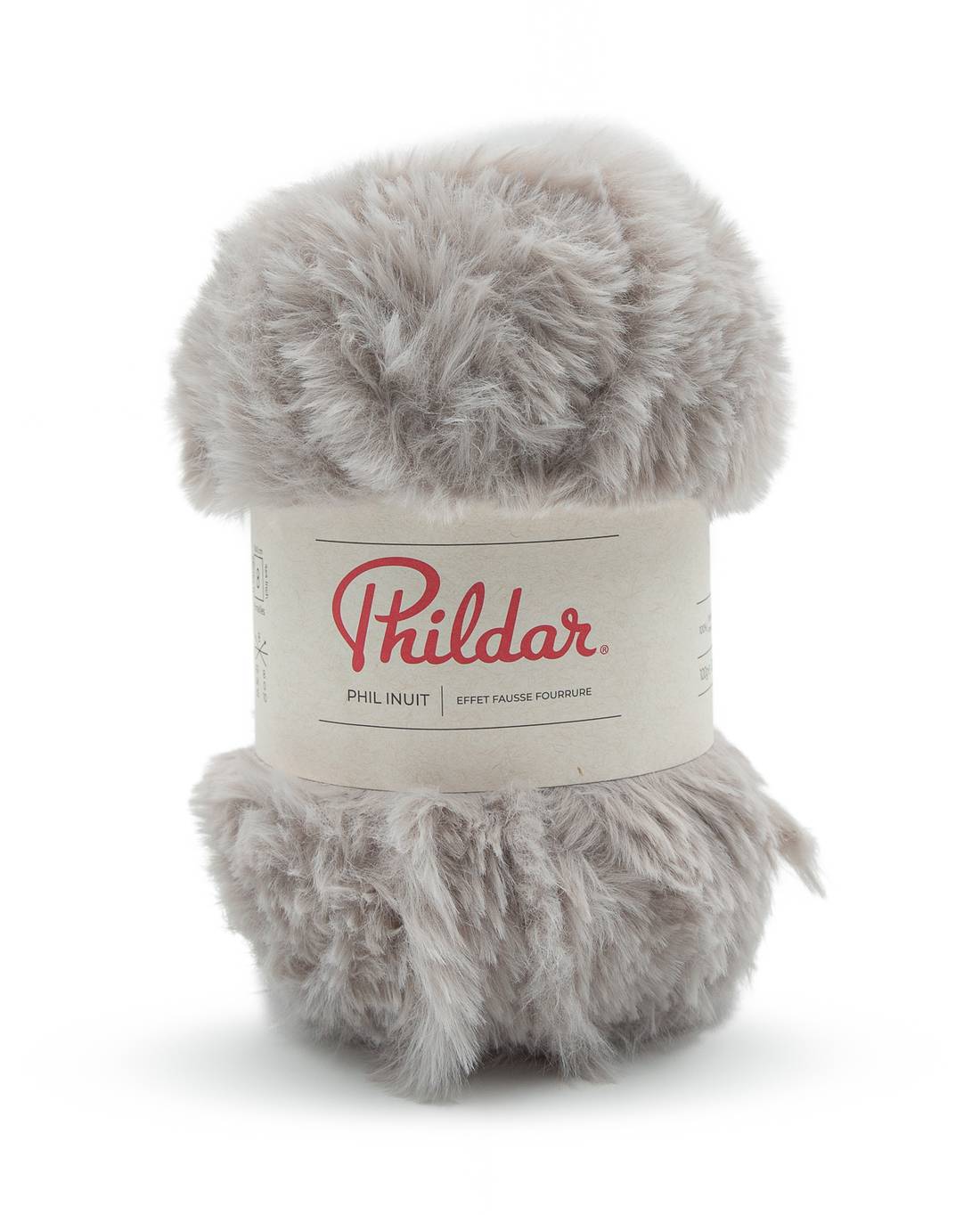 Phildar Phil Inuit 2057 Pearl - bol zacht faux fur garen
