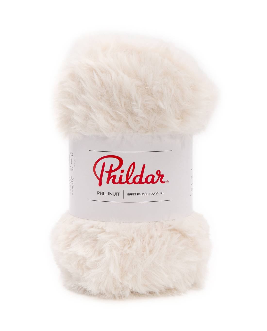 Phildar Phil Inuit 2267 Ecru - bol zacht faux fur garen