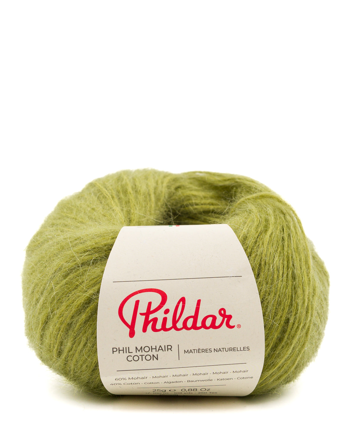 Phildar Phil Mohair Coton 1159 Kiwi - sfeerfoto 1