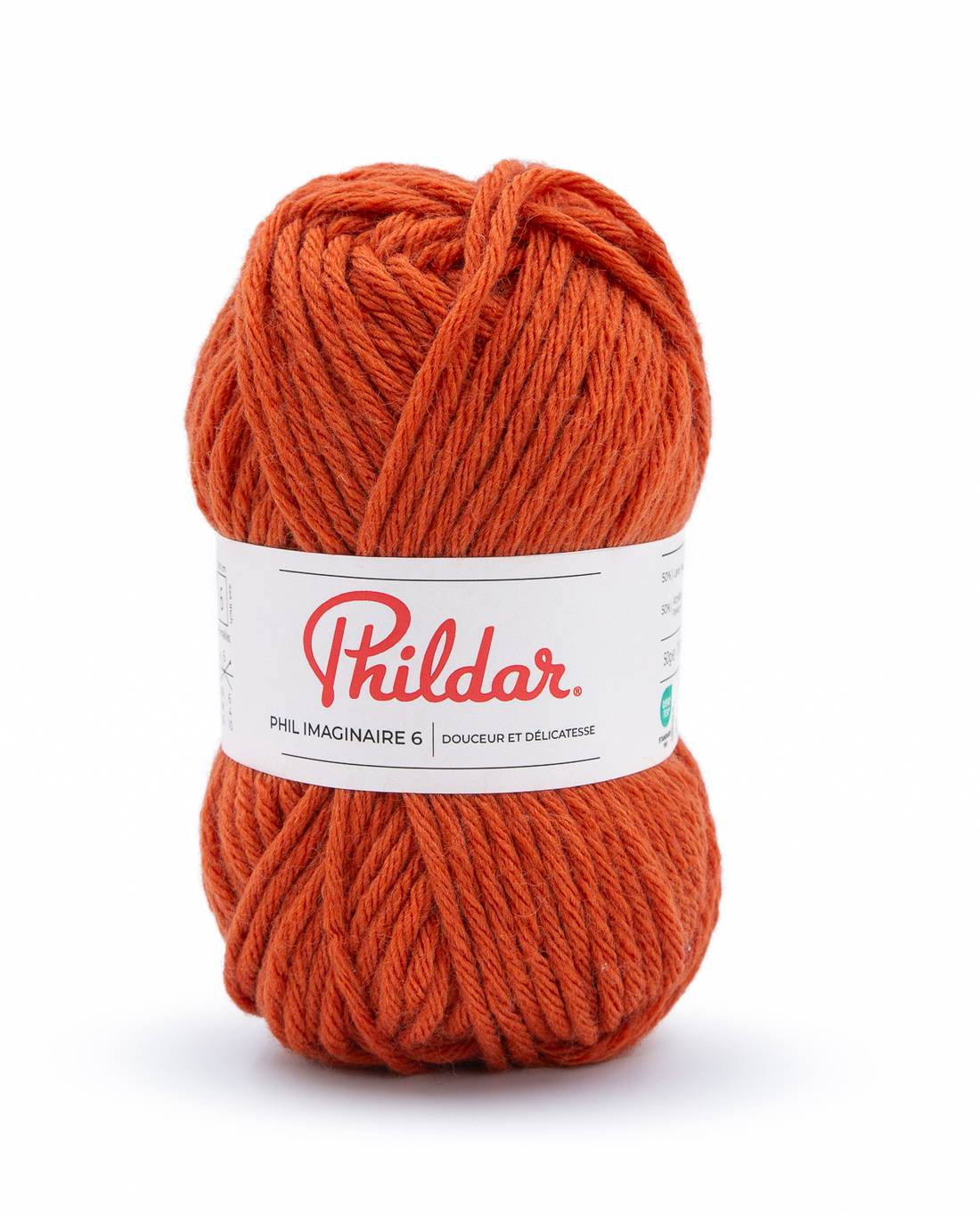 Phildar Phil Imaginaire 6 1396 Carrot Orange