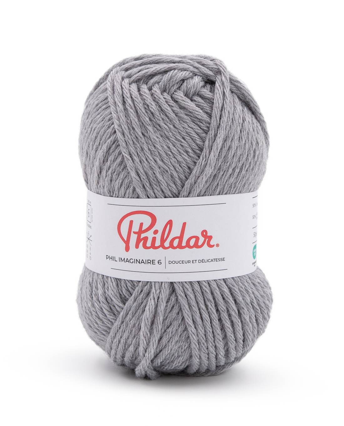 Phildar Phil Imaginaire 6 2140 Grey Tweed