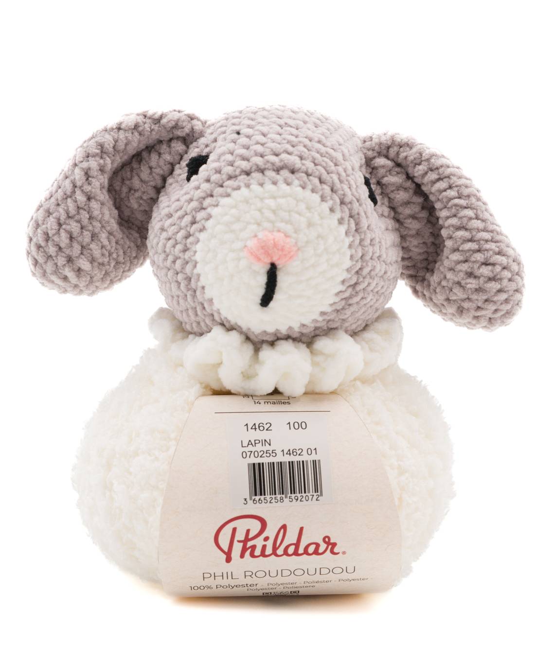 Phildar Phil Roudoudou 1462 Konijn - Konijn knuffel en conceptgaren