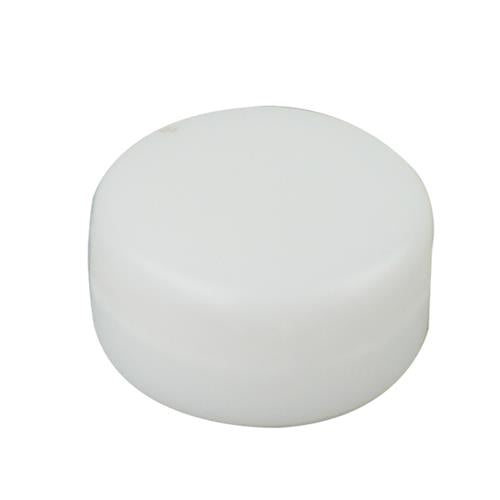Restyle Rammelschijf 8 x 15 mm - 5 stuks - witte kunststof rammelschijf voor amigurumi en rammelaars