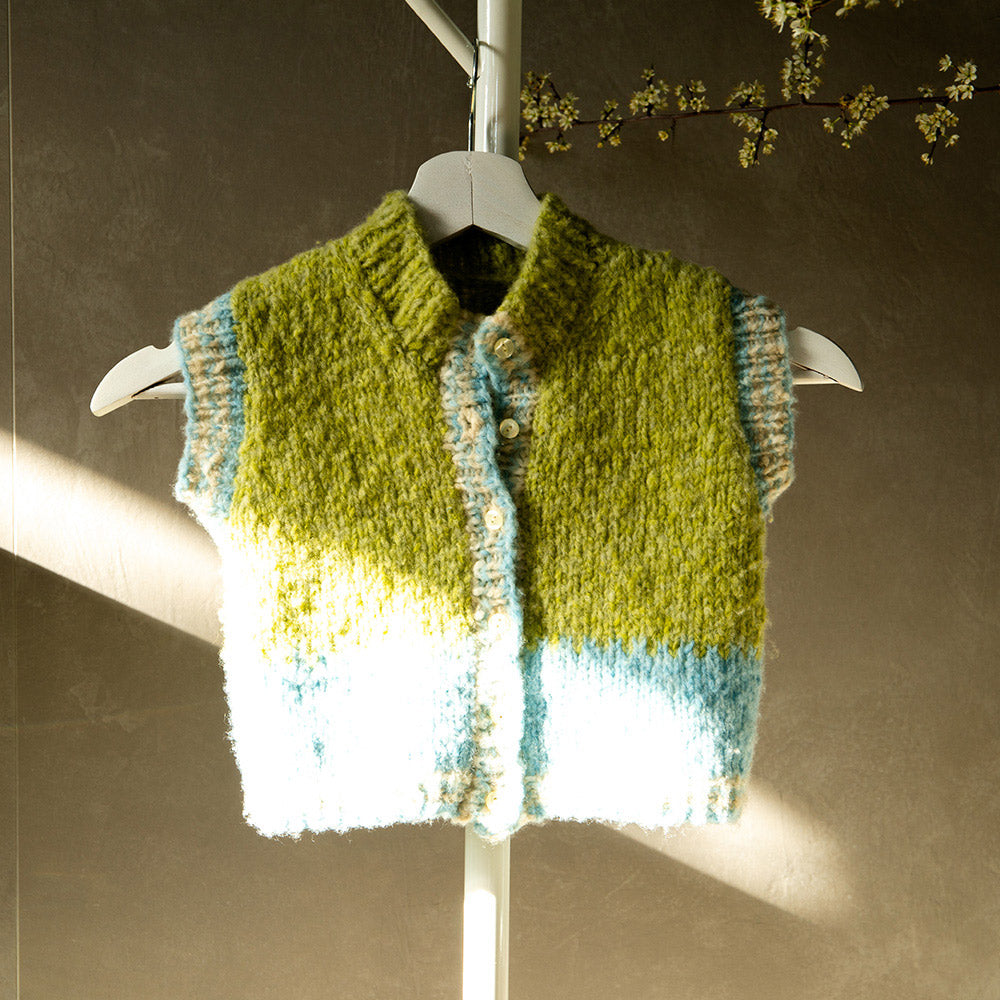 Piuma Mini & Me vest (kind) Haakpatroon (Digital)