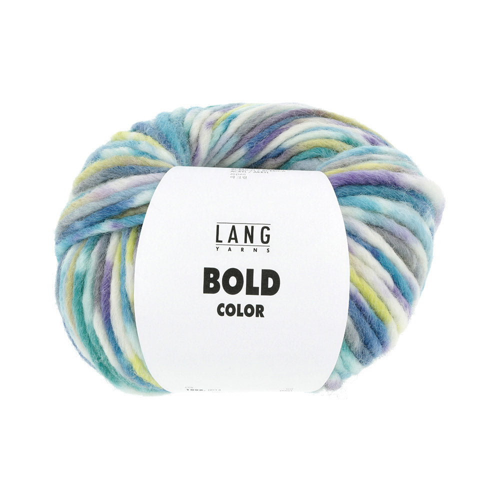Lang Yarns Bold Color 014 Petrol/Turquoise/Violet