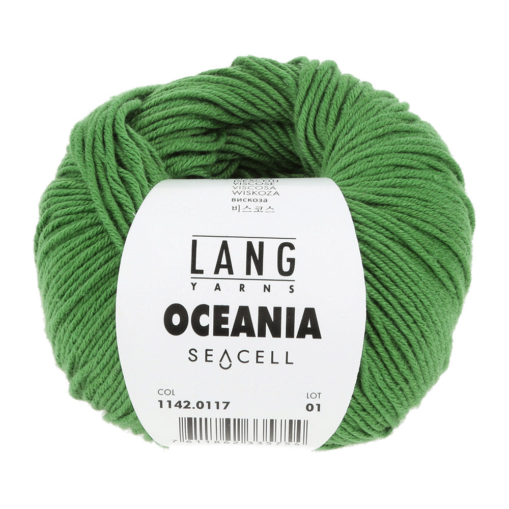 Lang Yarns Oceania 117 Grasgroen