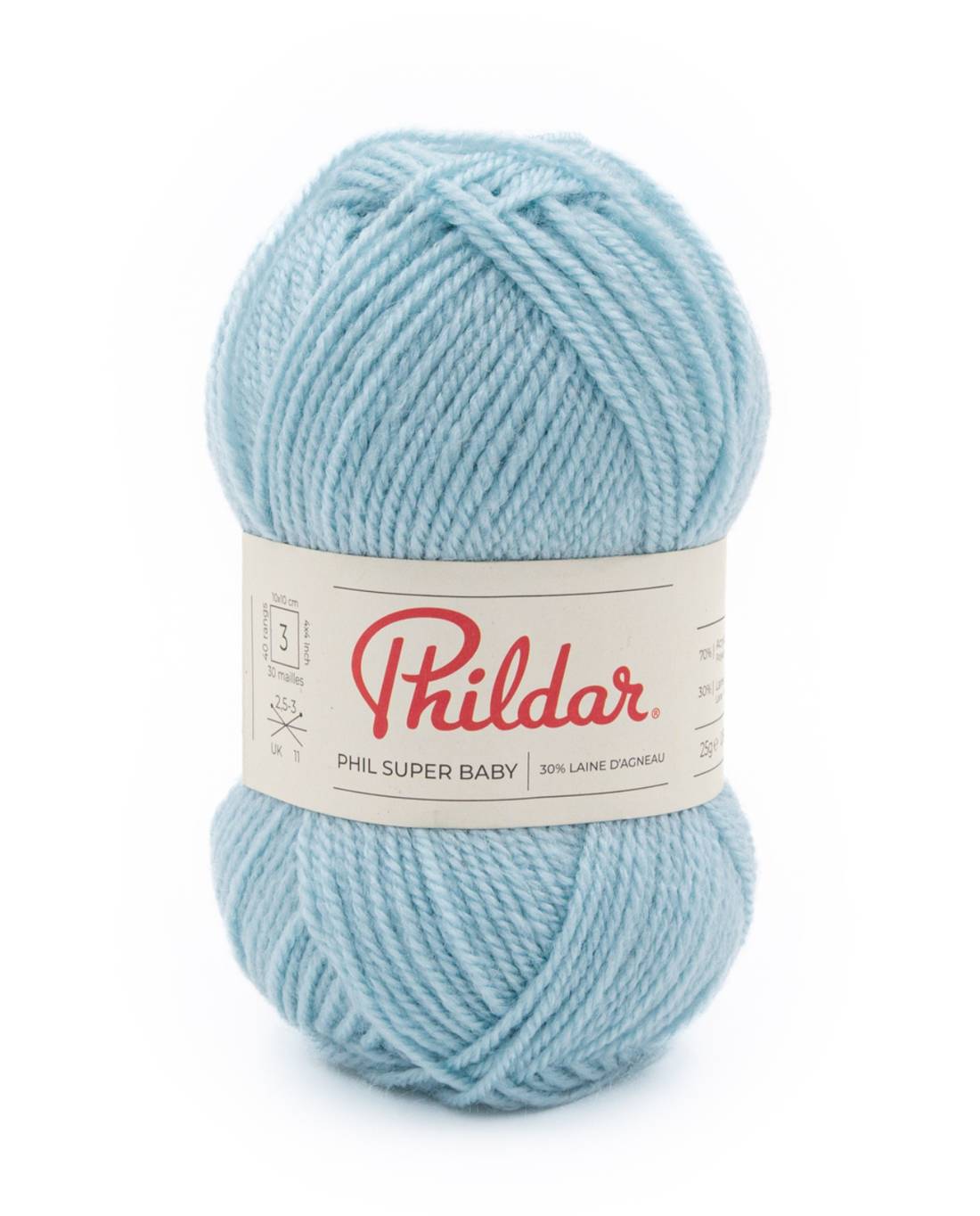 Phildar Phil Super Baby 1247 Glacier - bol Phil Super Baby garen in kleur 1247 Glacier