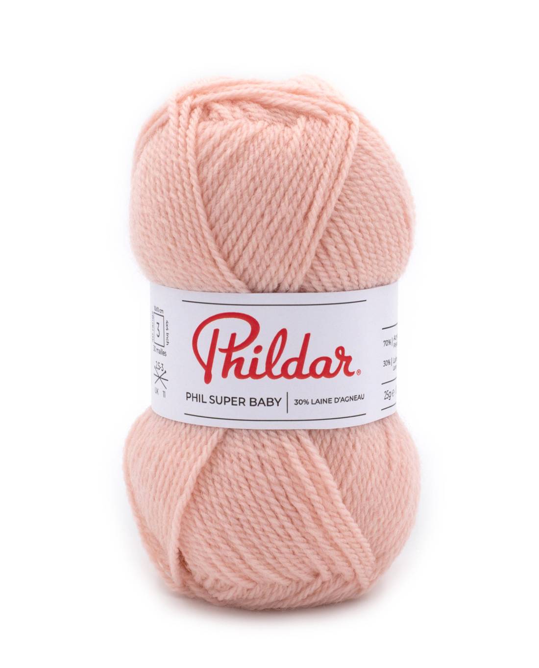 Phildar Phil Super Baby 1274 Marshmallow - bol Phil Super Baby garen in kleur 1274 Marshmallow