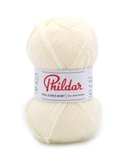 Phildar Phil Super Baby 1397 Chalk - bol Phil Super Baby garen in kleur 1397 Chalk