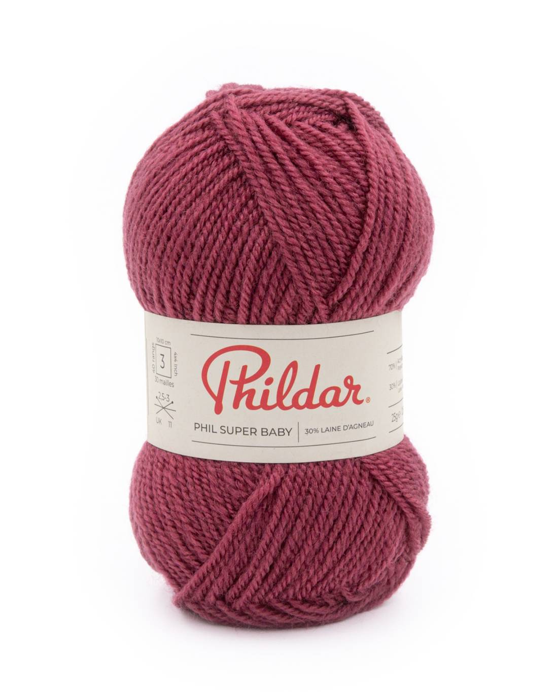 Phildar Phil Super Baby 2455 Orchid - bol Phil Super Baby garen in kleur 2455 Orchid