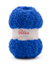 Phildar Phil Douce 2004 Kleinblauw - zachte bol pluche garen in kleur Kleinblauw