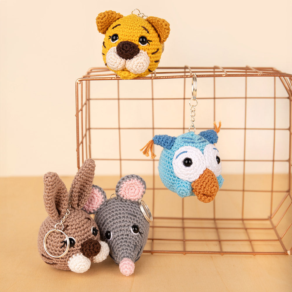 Sleutelhanger Set 3 - Sandra Bekx Haakpakket 2