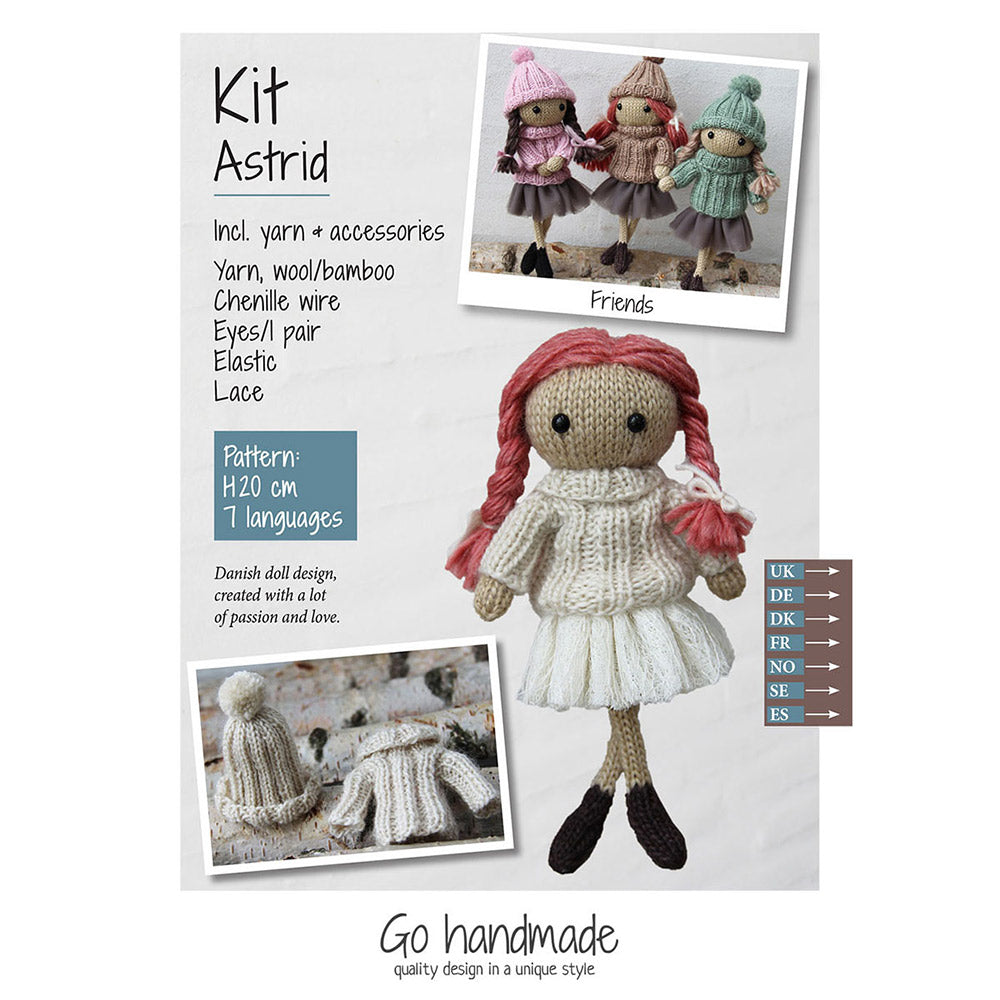 Go Handmade Knitting Kit - Astrid 13040