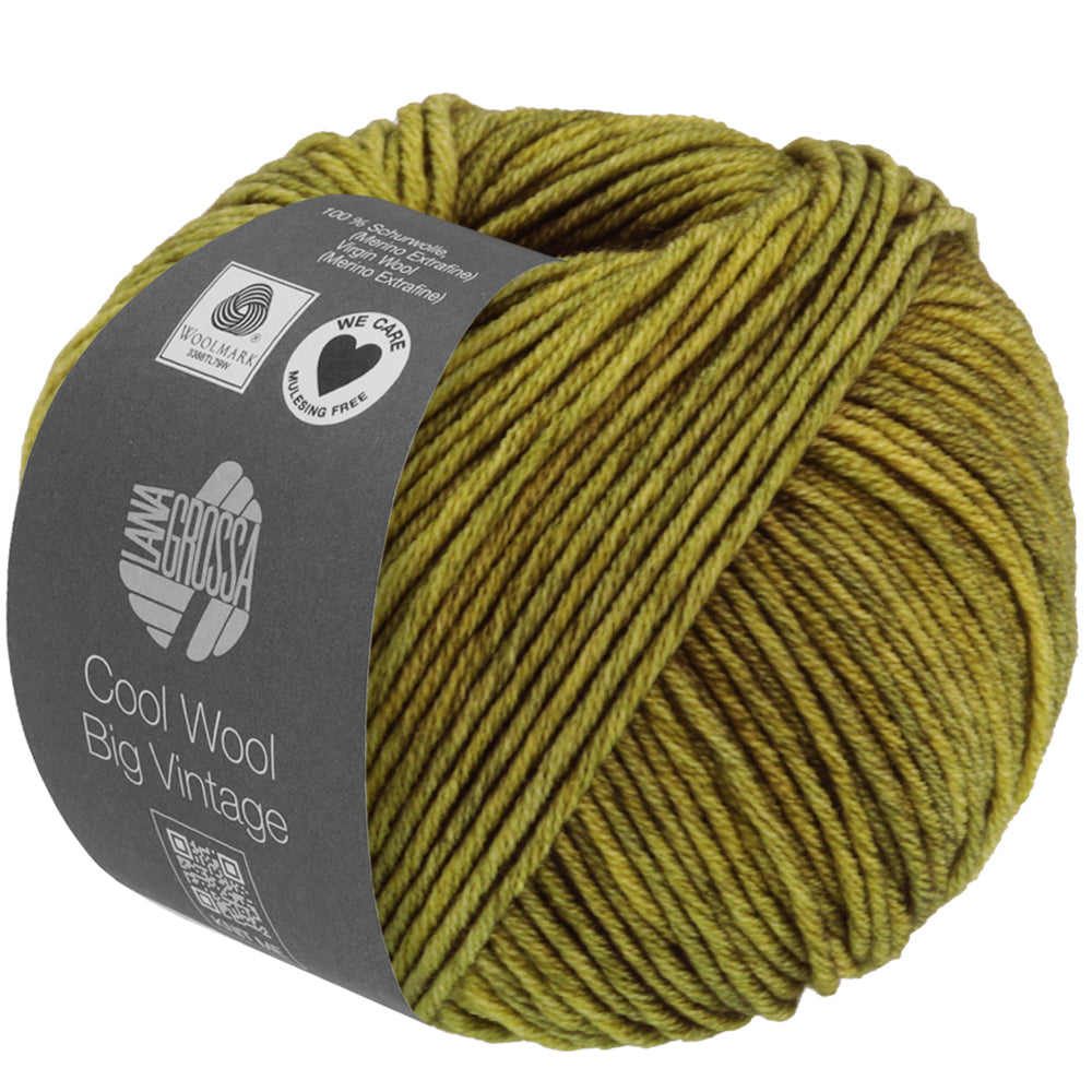 Lana Grossa Cool Wool Big Vintage 7161 Olijf