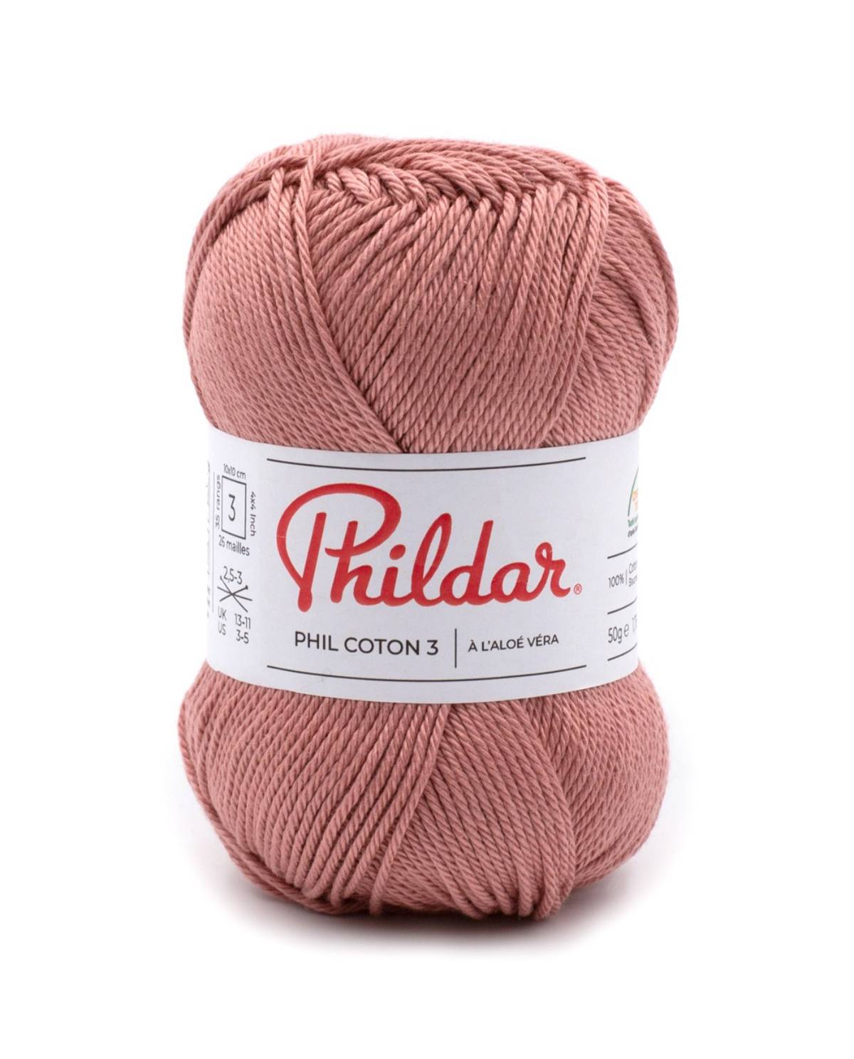 Phildar Phil Coton 3 30 Roos sfeerfoto 1