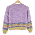Katia Fur Moda 300 309 Mauvé-Lila-Groen - tweede productfoto van het garen