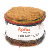 Katia Fur Moda 300 307 Camel-Groen-Roest bruin - bol garen in kleur 307 Camel-Groen-Roest bruin