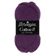 Scheepjes Cotton 8 721 Aubergine