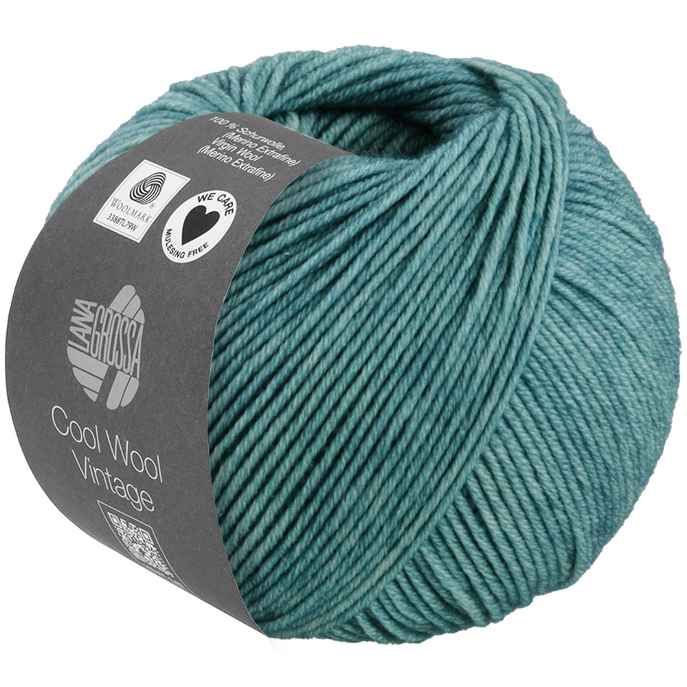 Lana Grossa Cool Wool Vintage 7379 Petrol