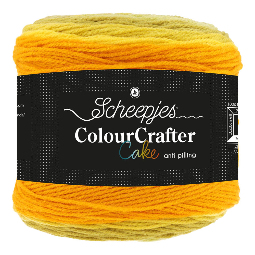 Scheepjes Colour Crafter Cake 710 Mid-Century Mod. - garencake met wikkel