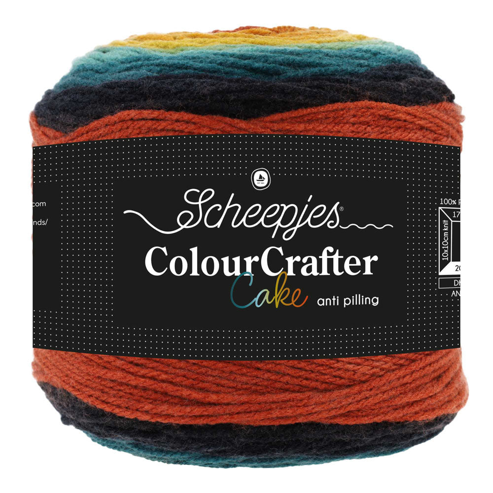 Scheepjes Colour Crafter Cake 712 Eclectic Home - garencake met wikkel