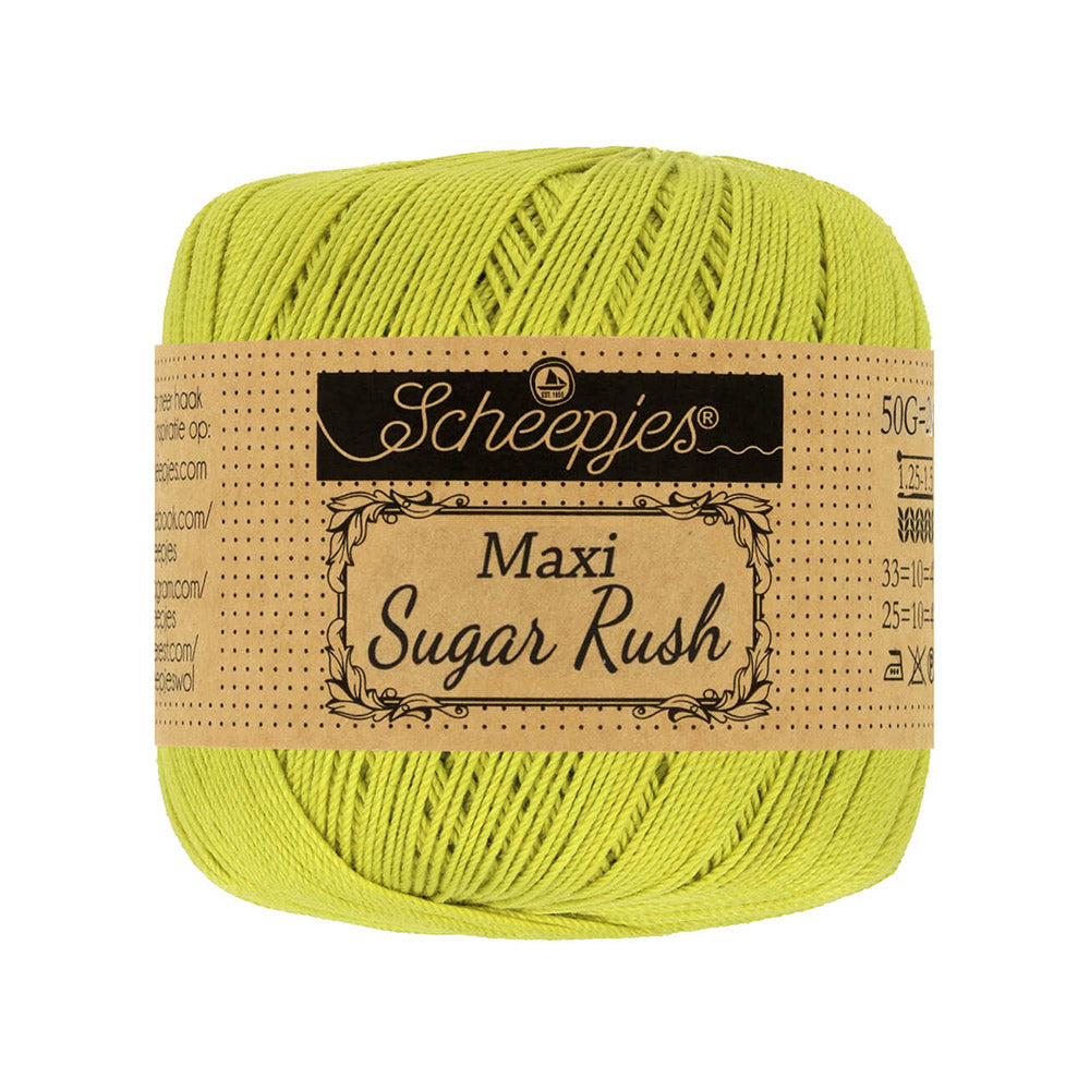 Scheepjes Maxi Sugar Rush 245 Green Yellow