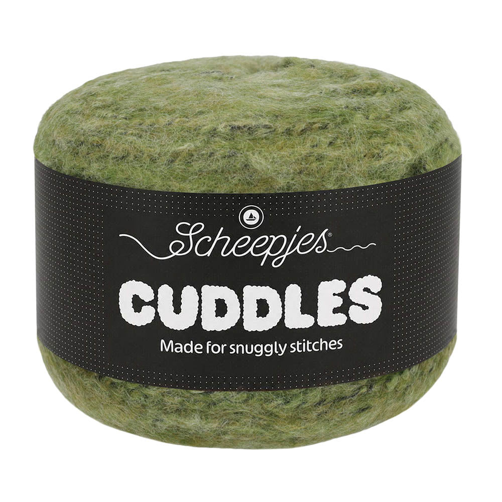 Scheepjes Cuddles 706 Forest stroll - garencake met etiket