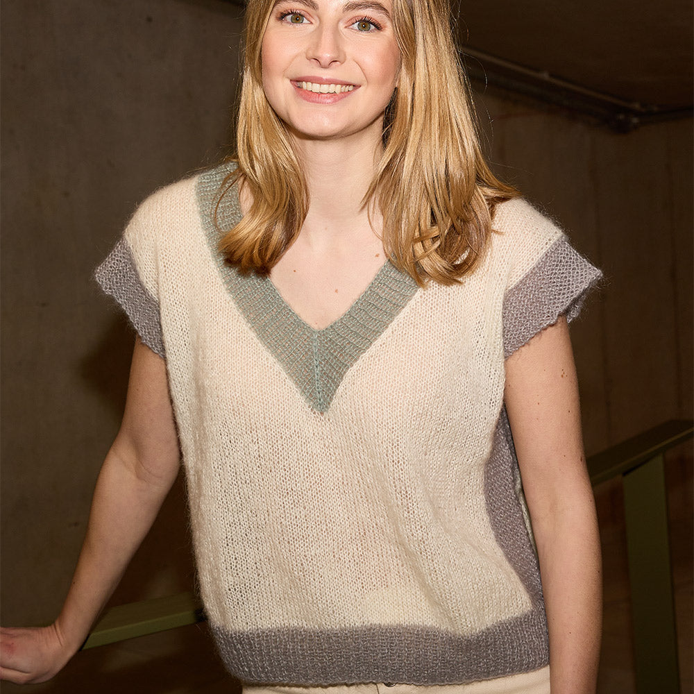 Knipmode Casual knitted spencer 1