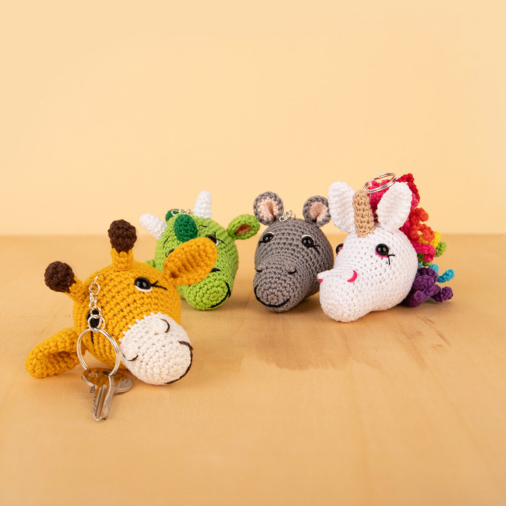Sleutelhanger Set 5 - Sandra Bekx Haakpakket