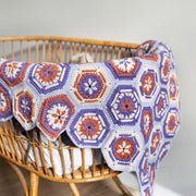 Yarn and Colors Flower Hexagon Baby Blanket Haakpakket 138 Cloud