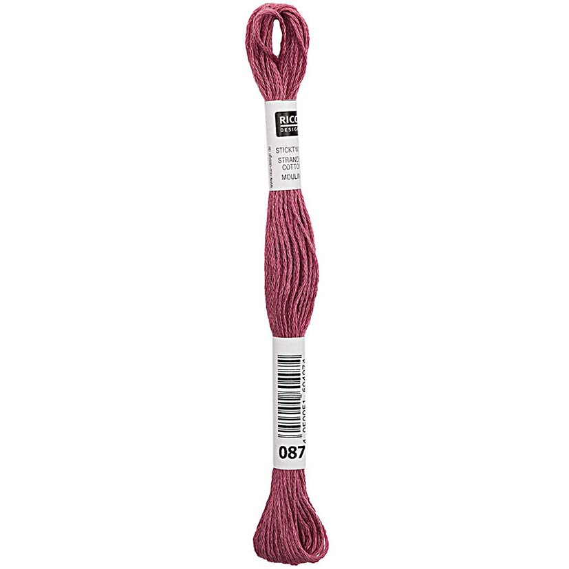 Rico Sticktwist Borduurgaren 8m 087 Wine Red