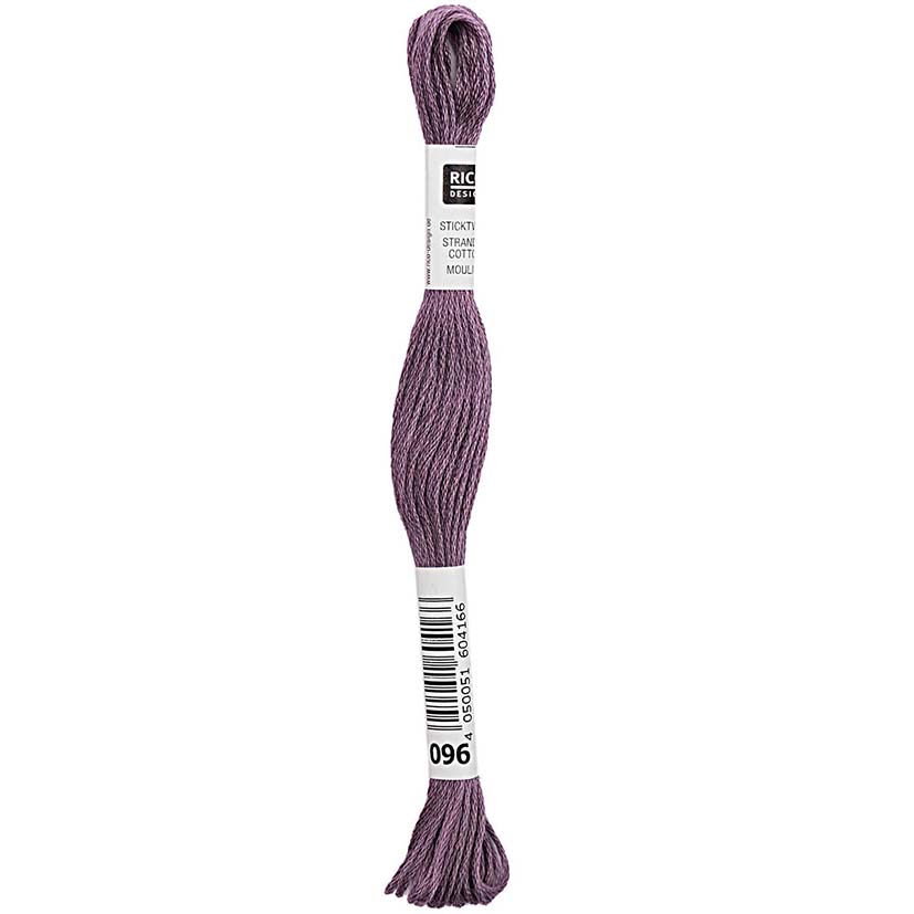 Rico Sticktwist Borduurgaren 8m 096 Aubergine