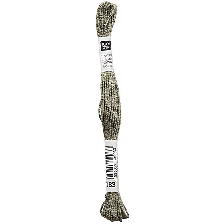 Rico Sticktwist Borduurgaren 8m 183 Grey Green