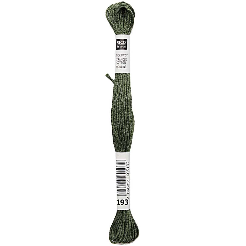 Rico Sticktwist Borduurgaren 8m 193 Light Green