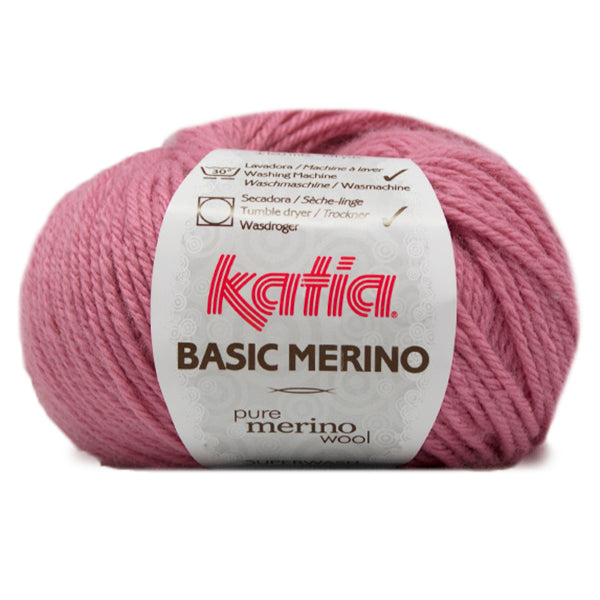 Katia Basic Merino 026 Medium Roze