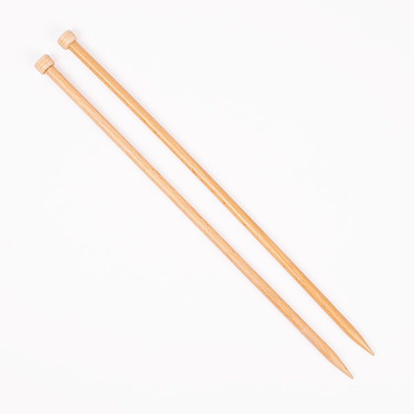 DROPS Basic Breinaalden Hout 35 cm 10 mm