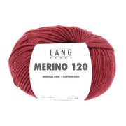 Lang Yarns Merino 120 0087 Chianti - bol garen - vooraanzicht