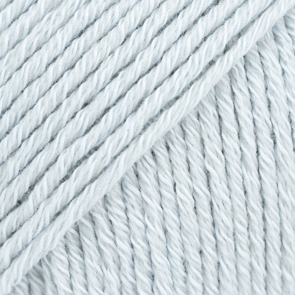DROPS Cotton Merino Uni Colour 40 Eisblau