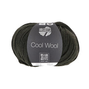 Lana Grossa Cool Wool 2104 Zwartgroen