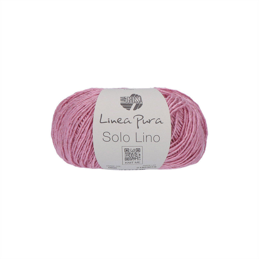 Lana Grossa Solo Lino 066 Roze