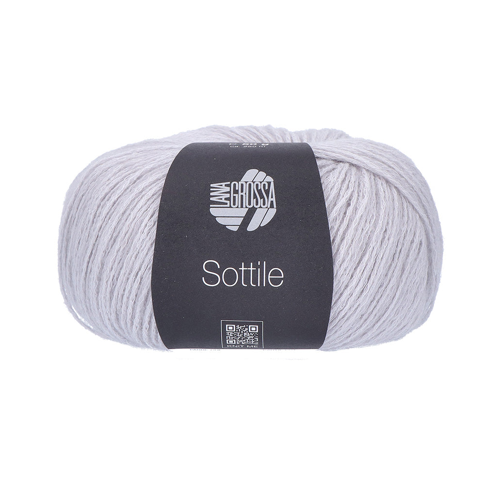 Lana Grossa Sottile 015 Zilvergrijs