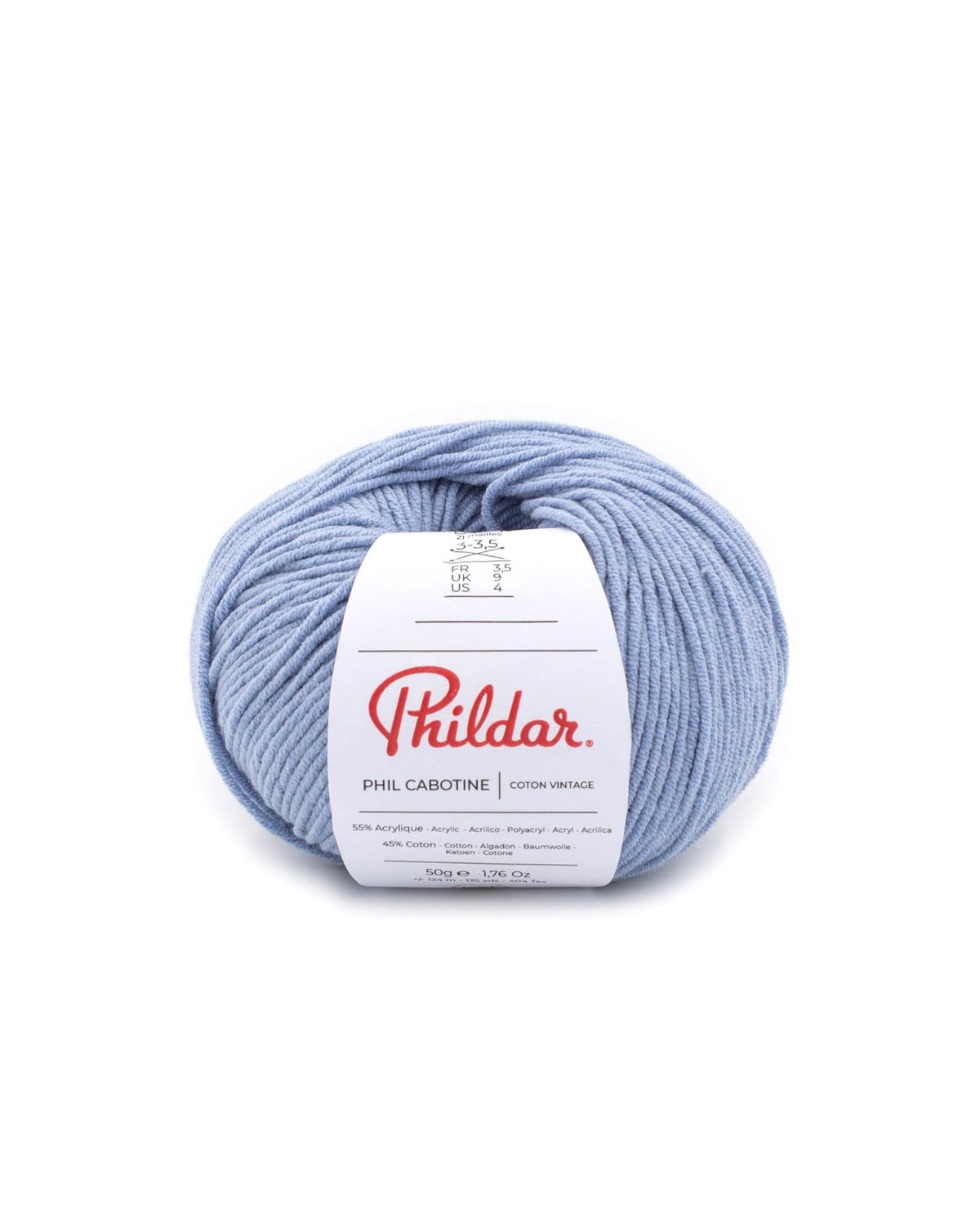 Phildar Phil Cabotine 2433 Gebleekte Jeans aanvullende afbeelding S1