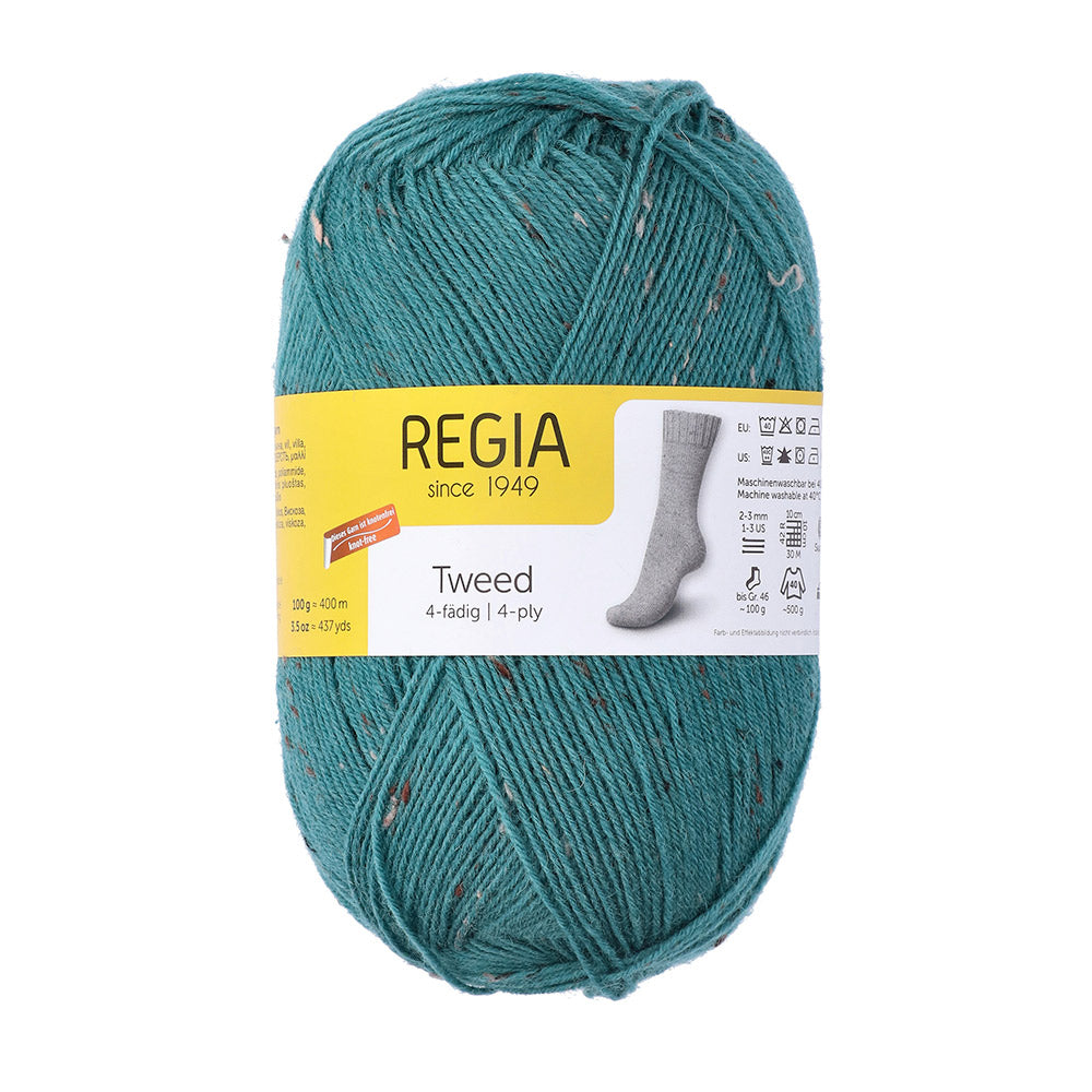 SMC Regia Tweed Sokkengaren uni kleuren 070
