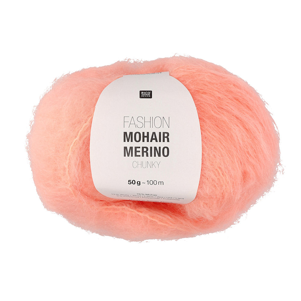 Rico Fashion Mohair Merino Chunky 024 Salmon
