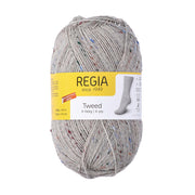 SMC Regia Tweed Sokkengaren uni kleuren 090