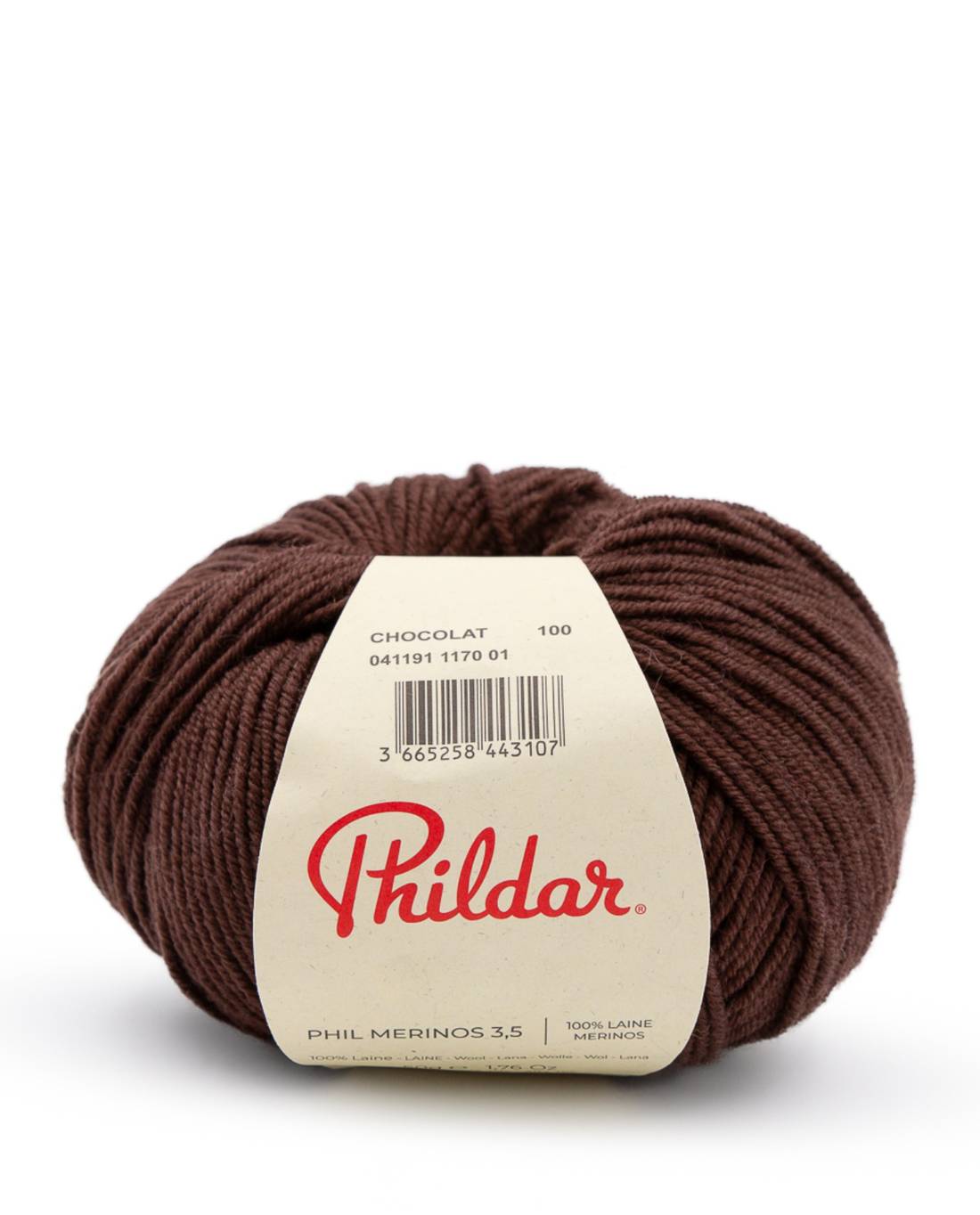 Phildar Phil Merinos 3.5 1170 Chocolate