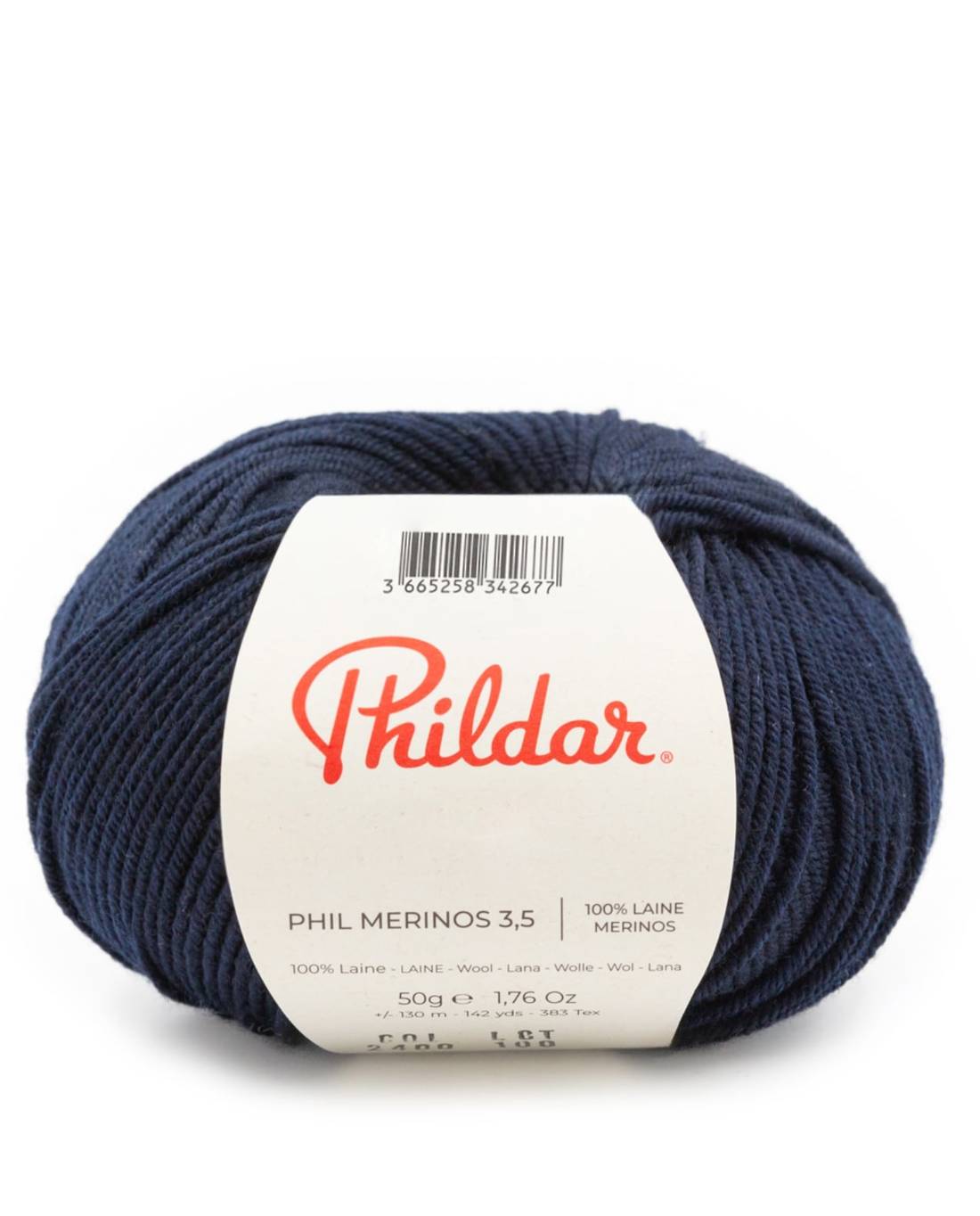 Phildar Phil Merinos 3.5 2400 Navy