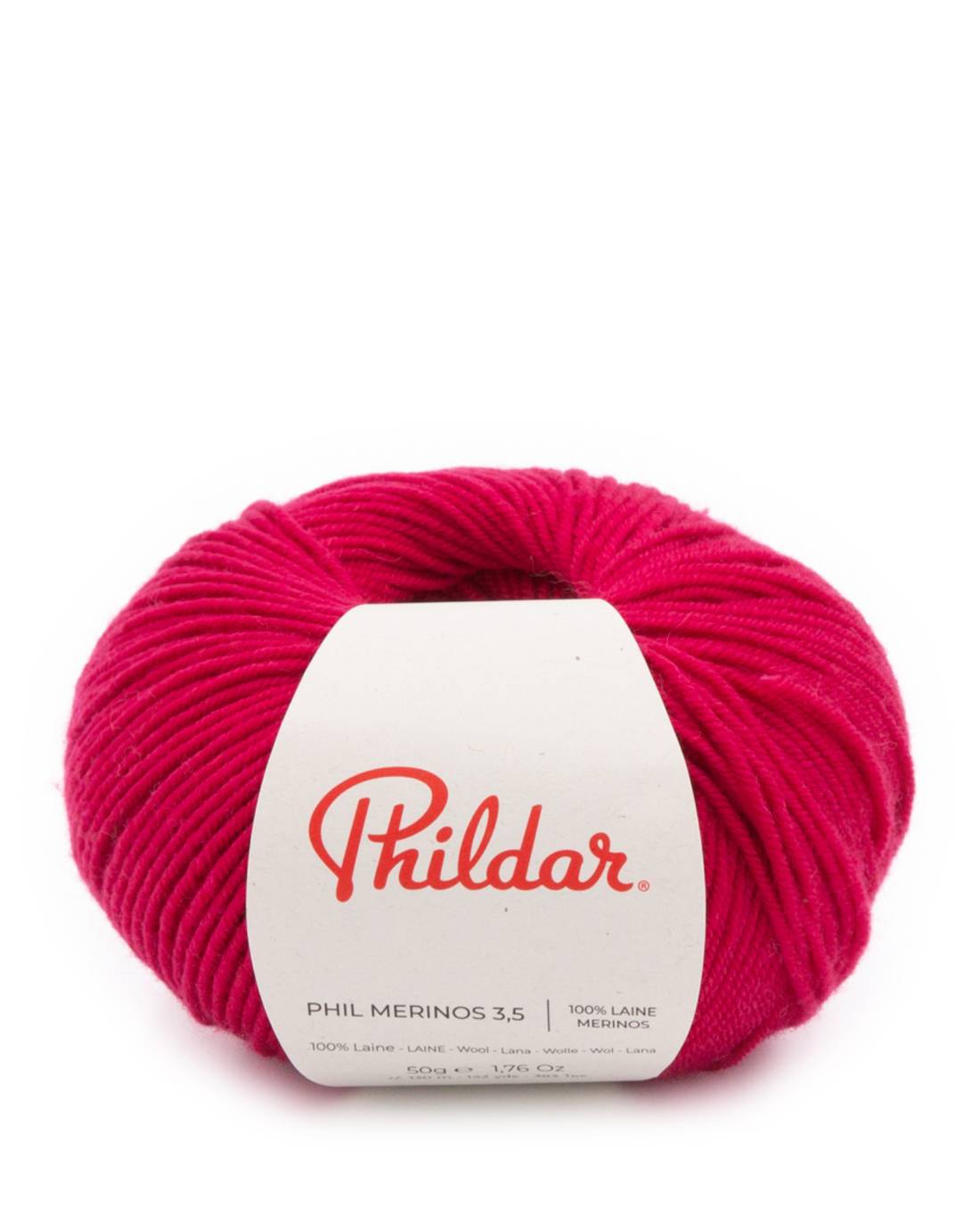 Phildar Phil Merinos 3.5 2455 Raspberry